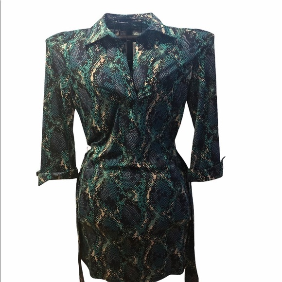 Shirt Animal Print Dress by INC International Concepts - Picture 5 of 5